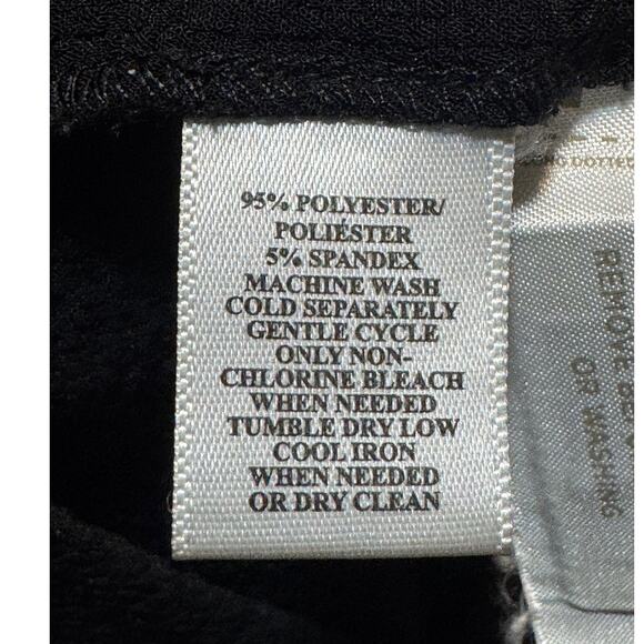 Ann Taylor LOFT Black Shift Dress with Ruffle Short Sleeves Size 10 - Picture 5 of 8